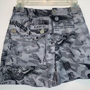 Masha Ma Paris Black White Shorts Skorts size small